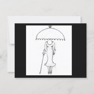 Carte Postale - Qui Portez-Vous ? Avec enveloppe