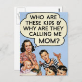 Carte Postale Qui sont ces enfants (Devant / Derrière)