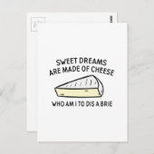 Carte Postale Qui suis-je pour dire un pot-de-vin (Devant / Derrière)