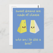 Carte Postale qui suis-je pour donner un pot-de-vin (Devant / Derrière)