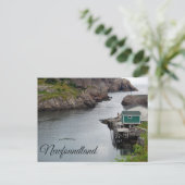 Carte Postale Quidi Vidi Terre-Neuve Canada (Debout devant)