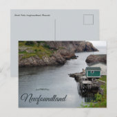 Carte Postale Quidi Vidi Terre-Neuve Canada (Devant / Derrière)