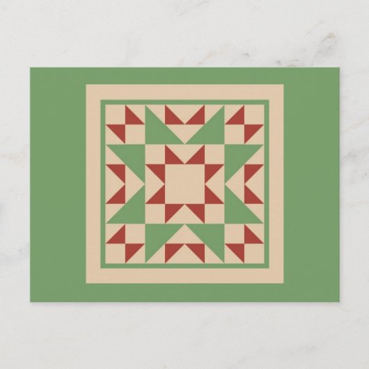 Carte Postale Quilt - Blocs Fellow (Devant)