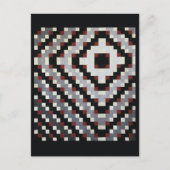 Carte postale Quilt Bow Cravate 9 patchs (Devant)