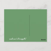 Carte Postale Quilt de Coeurs Whimsy - Bloc #2 (Dos)