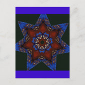 Carte Postale Quilt Star (Devant)