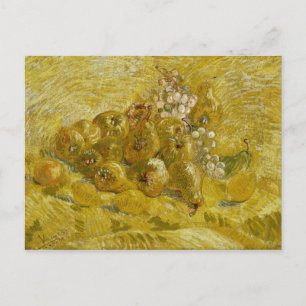 Carte Postale Quinces Lemons Pears Raisins de Van Gogh