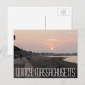 Carte Postale Quincy Massachusetts | Photographe Brad Hines (Devant / Derrière)