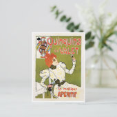 Carte Postale Quinquina Du Valet Le Meilleur Aperitif Boisson Ad (Debout devant)