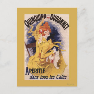 Carte Postale Quinquina Dubonnet Aperitif Poster promotionnel