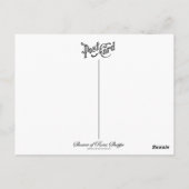 Carte Postale Quinze Mystères du Saint Rosaire Art religieux (Dos)