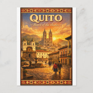 Carte Postale QUITO – Cœur des Andes