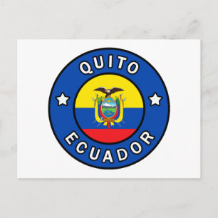 Carte Postale Quito Équateur