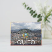 Carte Postale Quito - Équateur (Debout devant)