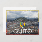 Carte Postale Quito - Équateur (Devant / Derrière)