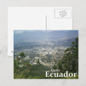 Carte Postale Quito, Equateur du Metropolitano Park (Devant / Derrière)