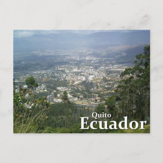 Carte Postale Quito, Equateur du Metropolitano Park (Devant)