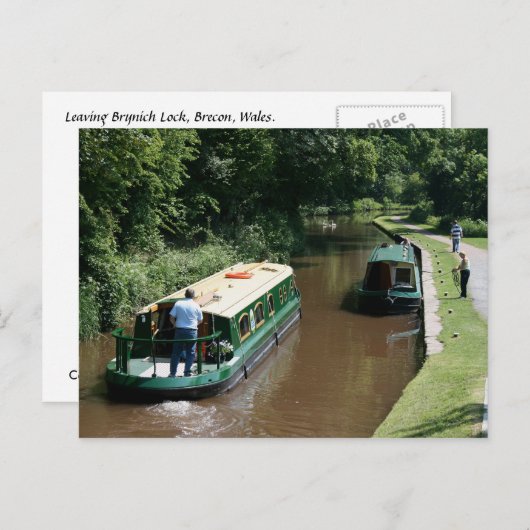 Carte Postale Quitte Brynich Lock. (Devant / Derrière)