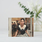 Carte postale "Quitter le Parti" (Debout devant)