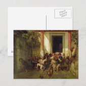 Carte Postale Quitter l'école turque (Devant / Derrière)