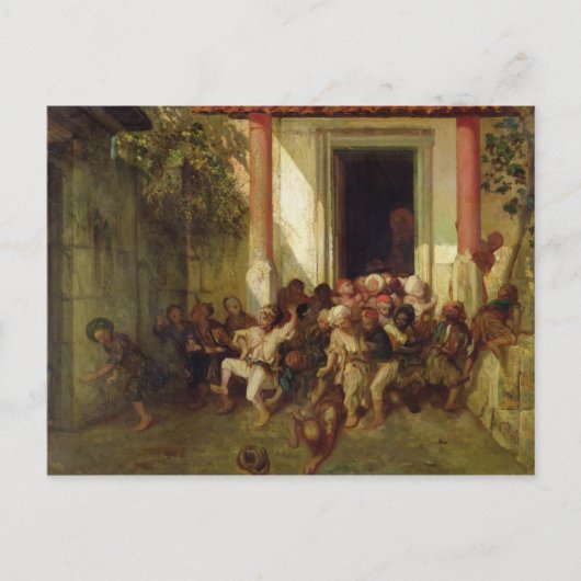 Carte Postale Quitter l'école turque (Devant)