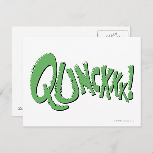 CARTE POSTALE QUNCKKK ! (Devant / Derrière)