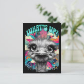 Carte Postale Quoi ? (Debout devant)