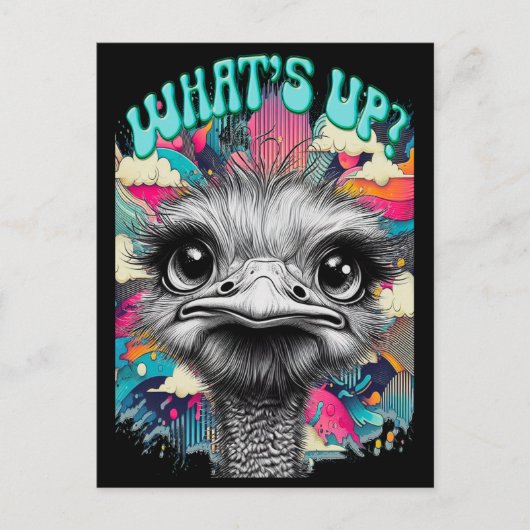 Carte Postale Quoi ? (Devant)