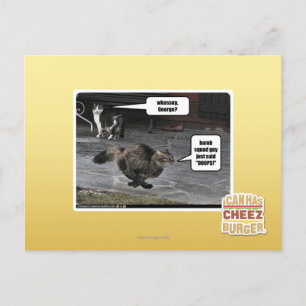 Carte Postale quoi, George ?