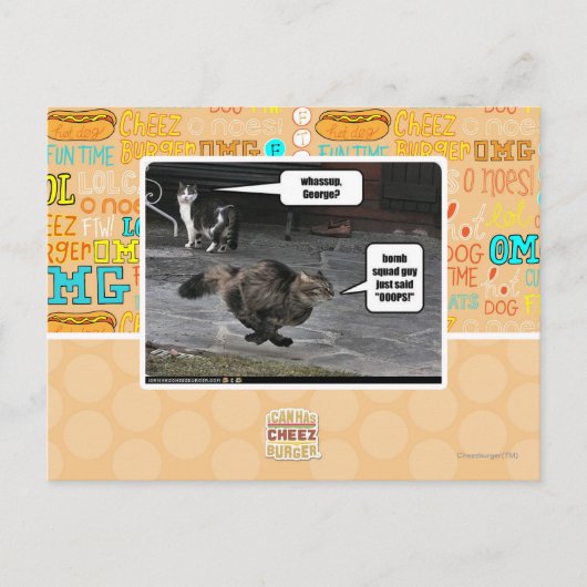 Carte Postale quoi, George ? (Devant)