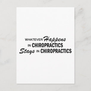 Carte Postale Quoi qu'il arrive - Chiropractics