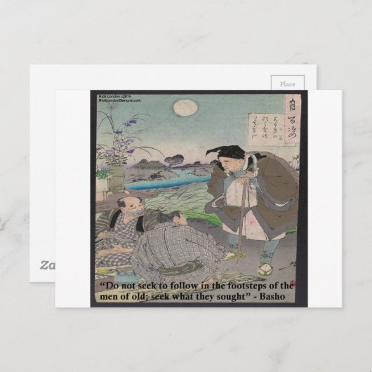 Carte Postale Quota de Basho & Famous (Devant / Derrière)