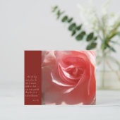 Carte postale Quote Anais Nin en rose (Debout devant)
