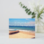 Carte postale Quote-Vie (Debout devant)