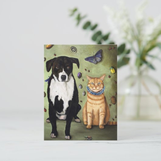 Carte Postale Qu'y a-t-il de Bugging avec Luke Et Molly ? (Debout devant)