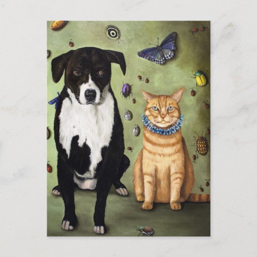 Carte Postale Qu'y a-t-il de Bugging avec Luke Et Molly ? (Devant)