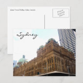Carte Postale qv bldg sydney (Devant / Derrière)