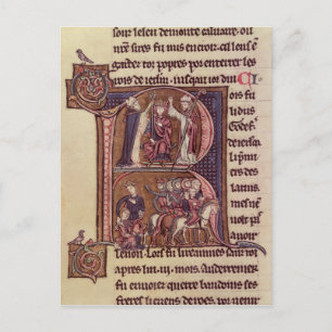 Carte Postale 'R' initial historique