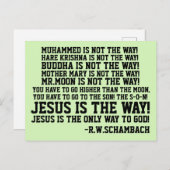 CARTE POSTALE R.W.SCHAMBACH CITE, MÈRE MARY N'EST PAS LA FAÇON ! (Devant / Derrière)