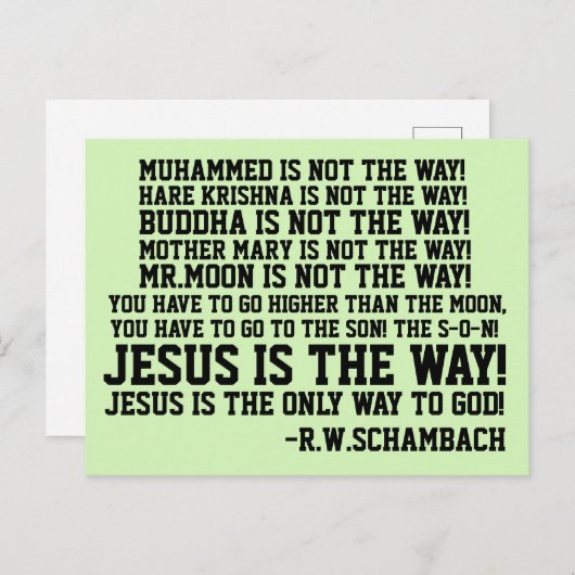 CARTE POSTALE R.W.SCHAMBACH CITE, MÈRE MARY N'EST PAS LA FAÇON ! (Devant / Derrière)