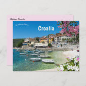 Carte Postale Rabac Croatia (Devant / Derrière)