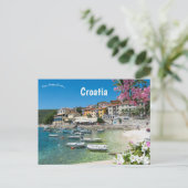 Carte Postale Rabac Croatie (Debout devant)