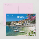 Carte Postale Rabac Croatie (Devant / Derrière)