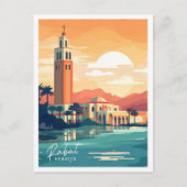 Carte Postale Rabat Maroc Afrique Voyage Lieu illustration (Devant)