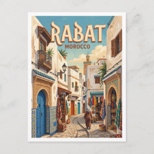 Carte Postale Rabat Medina Maroc