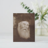Carte Postale Rabbi Yosef Yitzchak Schneersohn (Debout devant)