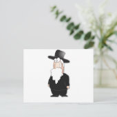 Carte Postale Rabbin (Debout devant)
