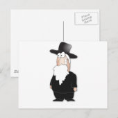 Carte Postale Rabbin (Devant / Derrière)