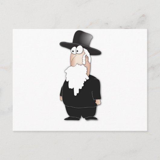 Carte Postale Rabbin (Devant)