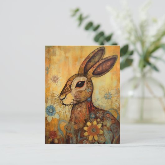 Carte postale Rabbit (Debout devant)